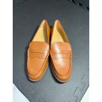 J Crew Penny loafers Warm Chicory Shoes Womens Size 7.5 Honey Brown‎ Slide Photo 1