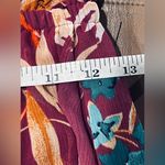 EXPRESS  Floral Off The Shoulder Maxi Dress RED XS Like new condition Photo 11