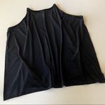 Lysse  Caftan Cold Shoulder Velvet Oversized Pullover Top Photo 2