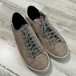 P448  John Sneakers Womens 43 US 12.5-13 Blush Pale Pink Suede Low Top Shoes Photo 1