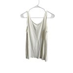 Eileen Fisher Women’s Linen Tank Embellished Neckline Small Beige Photo 5