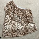 Myra Bag Animal Print One Shoulder Wink‎ Top Size Medium Photo 0