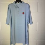 Peter Millar Peter‎ Millar 79th US Women's Open Golf Polo Shirt Striped 3XL Photo 2