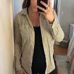 Madewell NWT  Tie-Front Shirt in Maitland Stripe Photo 11