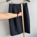 Talbots Vintage  100% Wool Pencil Skirt Woman’s Size 10 Dark Gray Photo 5