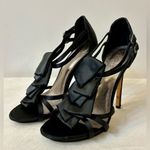 ZiGiny Darling Black Satin Ruffle T Photo 2