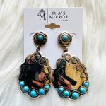 Mia’s Mirror Earrings Silver Photo 0