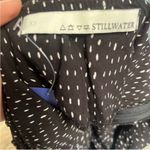 New Stillwater Xs Black Polka Dot Pant Romper Photo 4