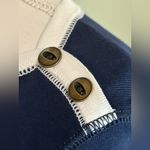 Ralph Lauren  vintage long sleeve sailor Boat Neck preppy  pullover Henly top L Photo 4