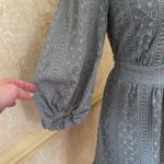 Baltic Born Harmony Embossed Dress eyelet embroidered ruffled Fit & flare S Photo 5