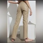 PaperMoon Evelyn Color block Faux Leather Pants Small Photo 6