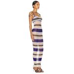 Jacquemus La Robe Sognu Wiggle Maxi Dress in Multi-Blue 38 4 6 New Womens Pencil Photo 2