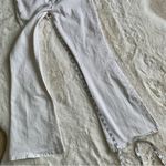 Elizabeth and James Off White High Rise Flare Jean, 6/28 Photo 6