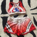 Cheertalk red matching practice set Size XS Photo 0