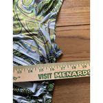 One World Live & Let Live Stretch Art Top Women Size Medium Short Sleeve Artsy Photo 4