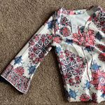 NWT Jade Melody Tam Orange Patterned Lace Up Dress Photo 5