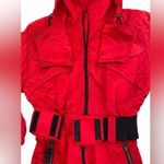 Rare vintage red Nils skiwear hooded snowsuit Size 12 Photo 3