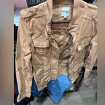 Kensie Light Brown Utility Jacket for Women Photo 0