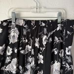 Wild Fable  Skirt New S Black Floral Button Front High Waist Whimsigoth Witchy‎ Photo 5