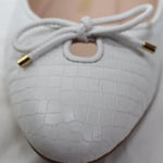 Stuart Weitzman  ladies white loafers Photo 10