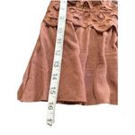 Rue 21 Babydoll Top Crop Ruffles Crochet Lace Criss Cross Back Y2K V Neck L Photo 7