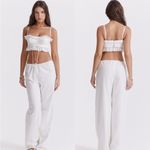 House Of CB 'Frankie' White Broderie Anglais Trousers size XL Photo 2