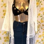 Denim Blvd Distressed denim mini skirt size L Photo 9