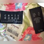 Crazy Horse Button Down Floral Shirt Women's Size X Photo 3