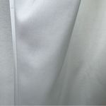 RASARIO White Satin Draped Long Sleeve V Neck Gown Dress Size FR 40 US 6 NWT Photo 7