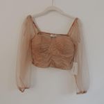 Boutique Bustier Crop Long Sleeve Photo 0