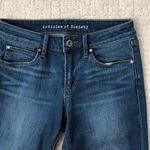 Articles of Society Medium Wash Skinny With Distressed Ankle Hem Photo 2