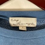 Vintage Havana Cropped Tie Dye Blue Paradise Sweatshirt Size L Size L Photo 3