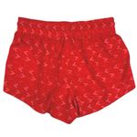 Terez  Red Elastic Waist Workout Activewear Gym Running Athletic Sweat Shorts S Photo 1