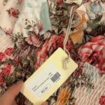 A.Peach Floral Print Smock Mini Dress  Photo 2