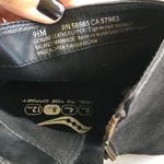 Saucony Chunky Heeled ankle boots Booties Shoes Black Suede Womens Size 9.5M Photo 5