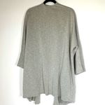 DONNI. Ribbed Sweatercoat Open Front Cardigan One Size Fits All Size M Photo 8