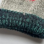 American Eagle Outfitters Red and Green Knit Pom-Pom Hat Photo 1