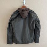 Guess Vintage Brown Leather Jacket Photo 5