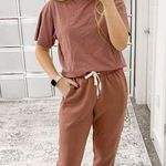 Nude Lucy Tee Jogger Set Pink Photo 0