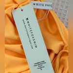 White Fox Boutique Hot sexy White Fox Playa Del Rey one piece swimsuit in tangerine NWT size medium Photo 7