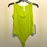 Lululemon - NWT Wundermost Sleeveless Square Neck Thong Bodysuit Lichen Lime- S Photo 2
