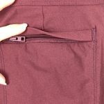Athleta  Wander Slim Ankle Pants Women’s Size 6 Antique Burgundy Maroon Travel Photo 9