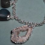 Crazy Lace Agate Brass Bracelet Photo 10