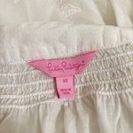 Lilly Pulitzer Lightweight Cotton Embroidery Blouse in Off White size Xsmall Photo 1