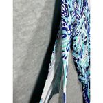 Lilly Pulitzer XS Women's Bryce Short Romper Slit Sleeves Coastal Photo 2