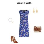 Liz Claiborne ✨  Sleeveless Floral Sheath Dress✨ Photo 4