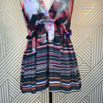 Clover Canyon  Tie Dye Striped Sleeveless Top‎ Photo 4