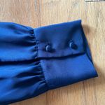 Adidas J.Crew Silky Navy Blue Women's Top Photo 4