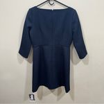 J.Crew NWT  Boatneck Sheath Dress navy size 12 petite office career modest Photo 8