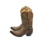 Old Gringo π€ Yippee Ki Distressed Leather Tall Snip Toe Cowboy Boots π€ Tan π€ 7.5 Photo 5